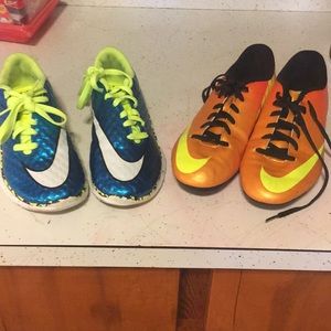 Indoor and Outdoor Nike Soccer shoes